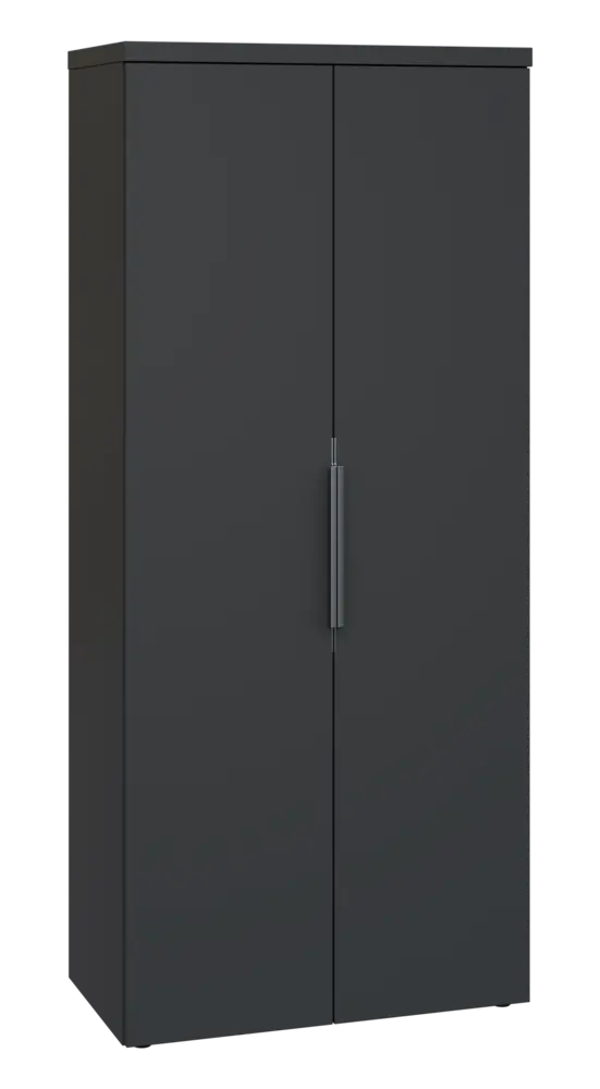 SIN 5 - 8D kancelářská skříň, 2-dveřová, 1820x800x400, antracit